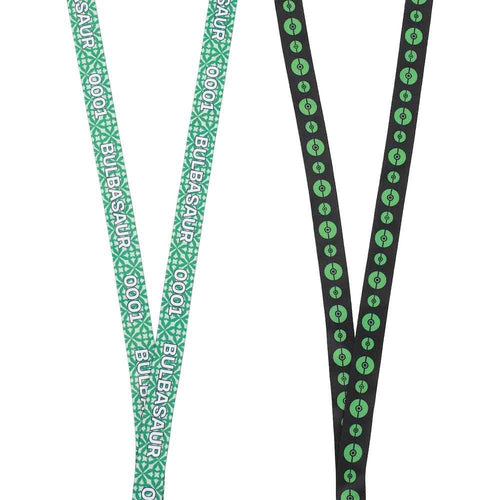 Bioworld Pokemon Bulbasaur Green Kanto Region Lanyard With Rubber Charm And ID from 2pgaming