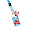 Kirby Rubber Charm Lanyard from 2pgaming