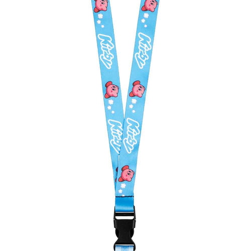 Kirby Rubber Charm Lanyard from 2pgaming