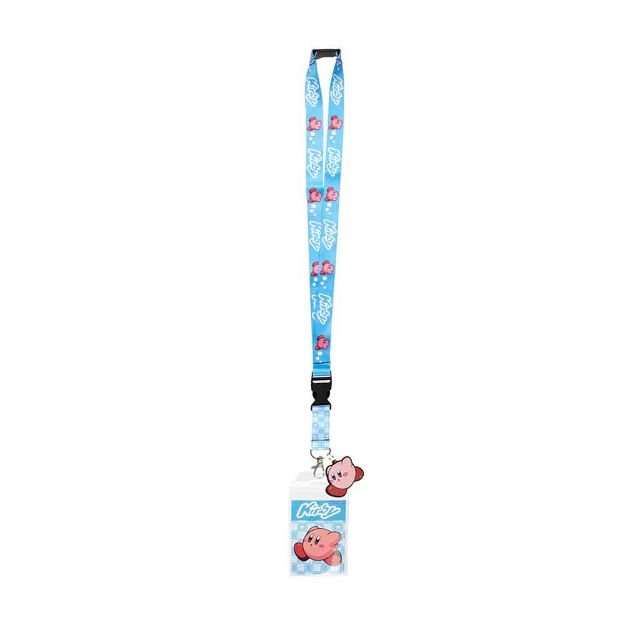 Kirby Rubber Charm Lanyard from 2pgaming