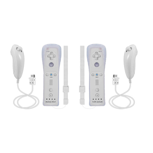 Nintendo Wii Console Bundle - Mario Kart & Wii Sports - 2 Motion Plus Controllers from 2pgaming