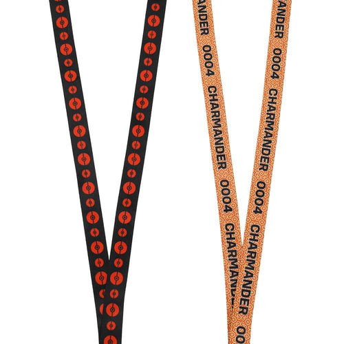 Pokemon Charmander Orange Kanto Region Lanyard With Rubber Charm And ID (Copy) from 2pgaming