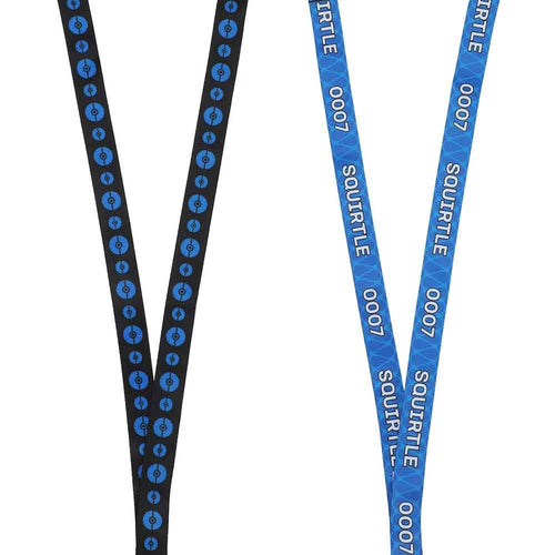 Pokemon Squirtle Blue Kanto Region Lanyard With Rubber Charm And ID from 2pgaming