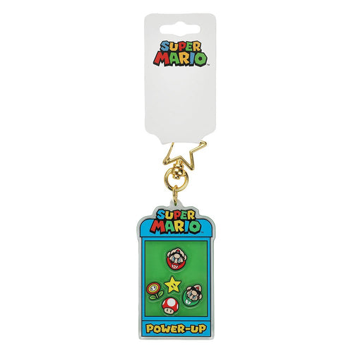 Super Mario Power - Up Shaker Keychain from 2pgaming