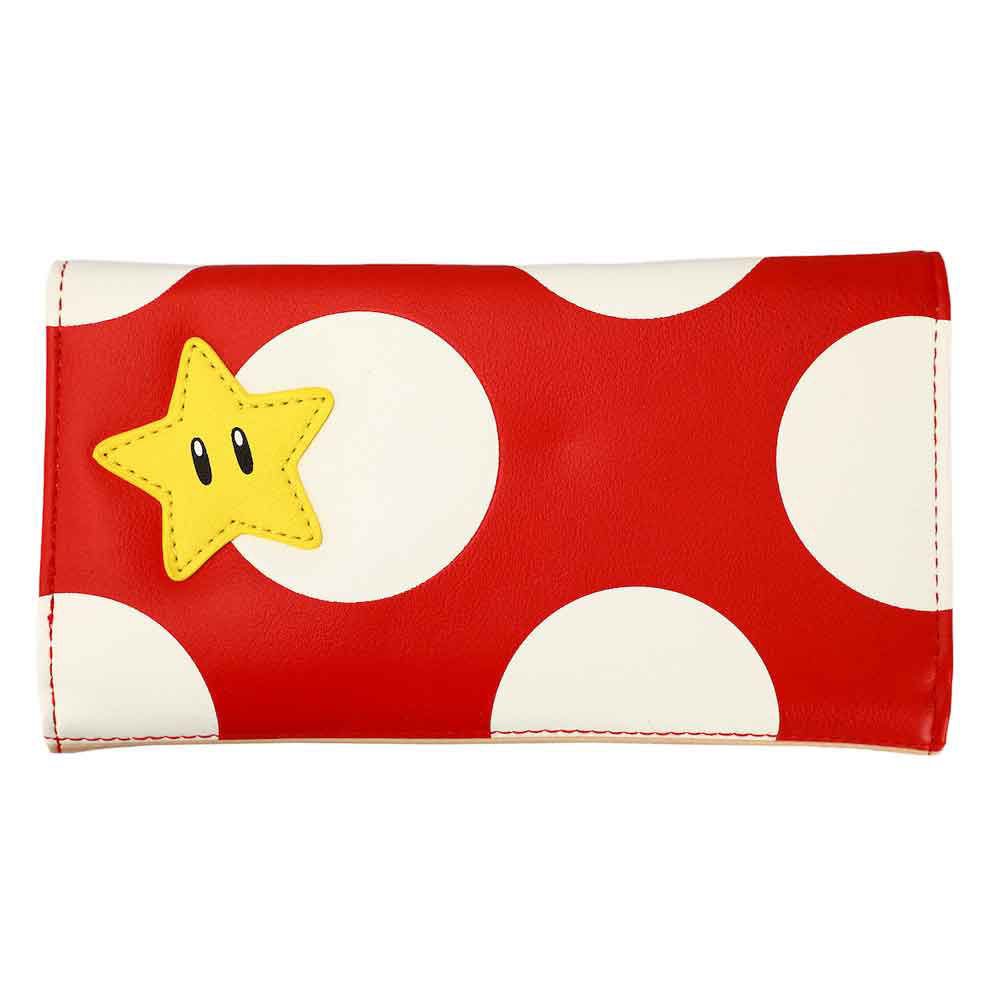 Super Mario Super Mushroom Bi - fold Wallet from 2pgaming