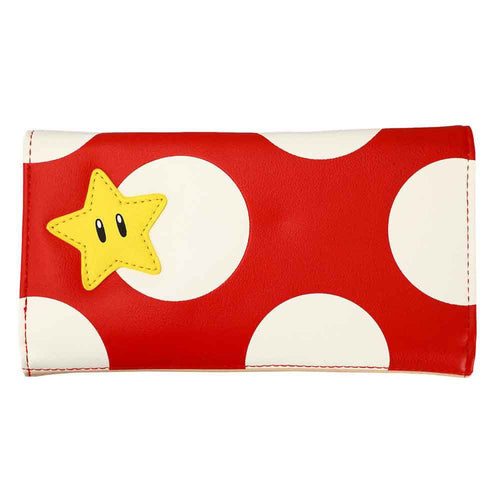 Super Mario Super Mushroom Bi - fold Wallet from 2pgaming