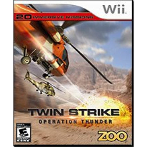 Twin Strike Operation Thunder Nintendo Wii from 2pgaming