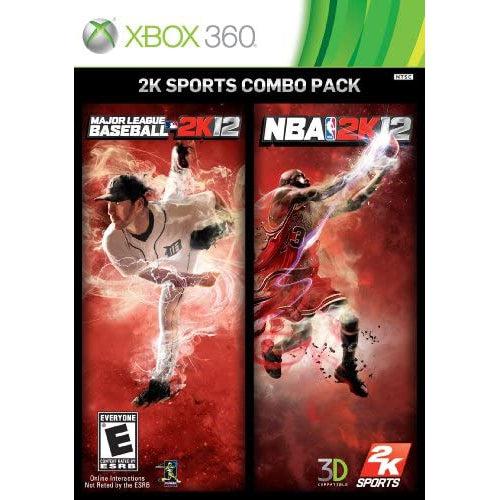 2K Sports Combo Pack: Major League Baseball 2K12/NBA 2K12 Xbox 360 Game from 2pgaming