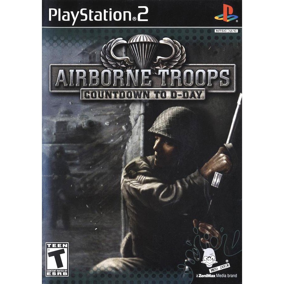 Airborne Troops Countdown To D-Day Sony PS2 PlayStation 2 Game from 2pgaming