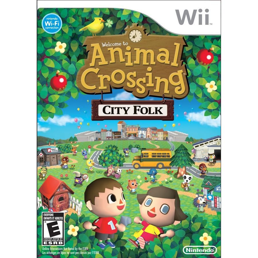 Animal Crossing City Folk Nintendo Wii Game from 2pgaming