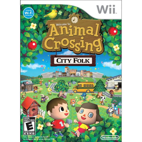 Animal Crossing City Folk Nintendo Wii Game from 2pgaming