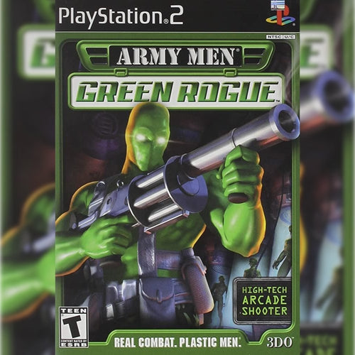 Army Men Green Rogue Sony PS2 PlayStation 2 Game from 2pgaming