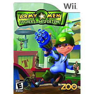 Army Men: Soldiers of Misfortune Nintendo Wii Game from 2pgaming