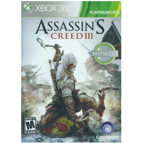 Assassins Creed III Platinum Hits Microsoft Xbox 360 Game from 2pgaming