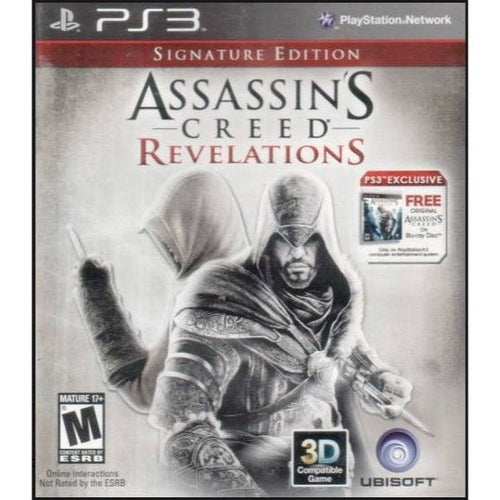 Assassin's Creed Revelations Signature Edition Sony PS3 PlayStation 3 Game from 2pgaming
