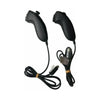 Authentic OEM Nintendo Wii Nunchuck Remote - Black- 2 Pack from 2pgaming