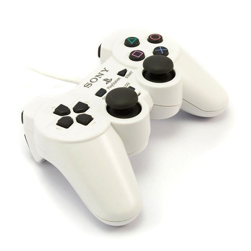Authentic SONY PlayStation 2 PS2 DualShock Wired Controller - White from 2pgaming