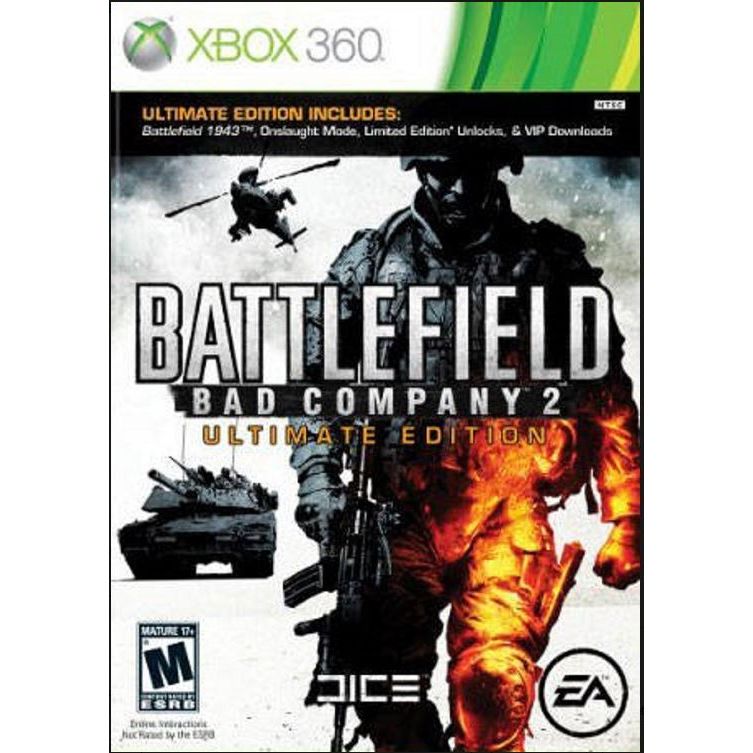 Battlefield Bad Company 2 Ultimate Edition Microsoft Xbox 360 Game from 2pgaming