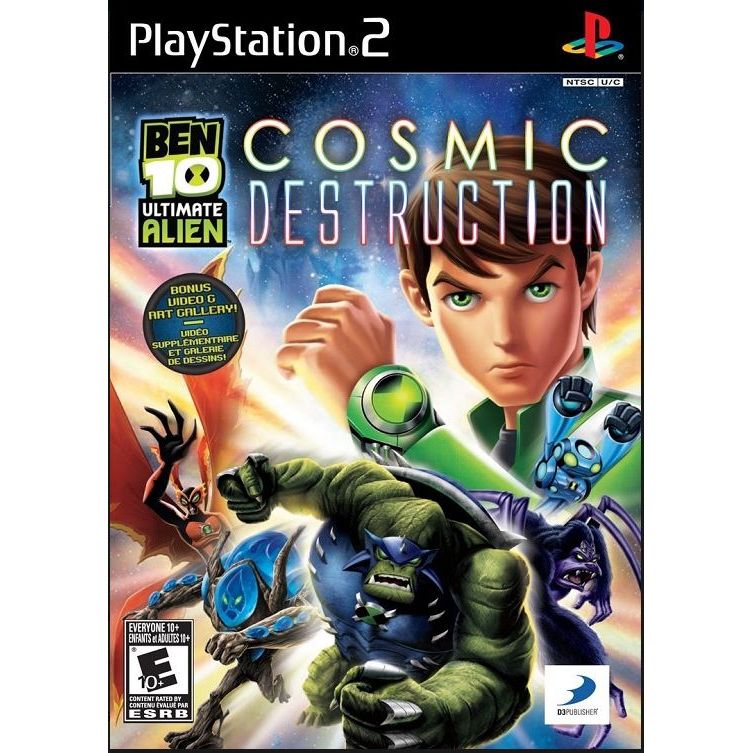 Ben 10 Ultimate Alien Cosmic Destruction Sony PS2 PlayStation 2 Game from 2pgaming