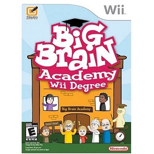 Big Brain Academy Wii Degree Nintendo Wii Game from 2pgaming