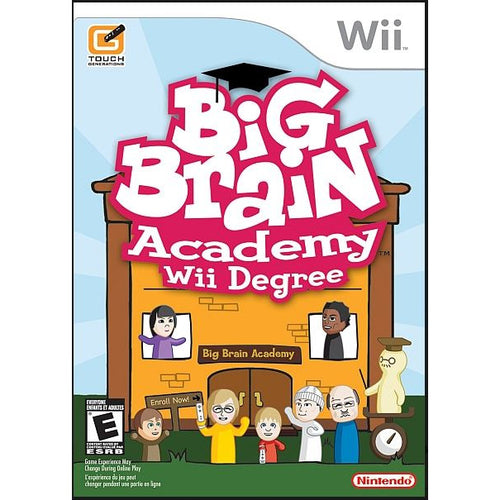 Big Brain Academy Wii Degree Nintendo Wii Game from 2pgaming