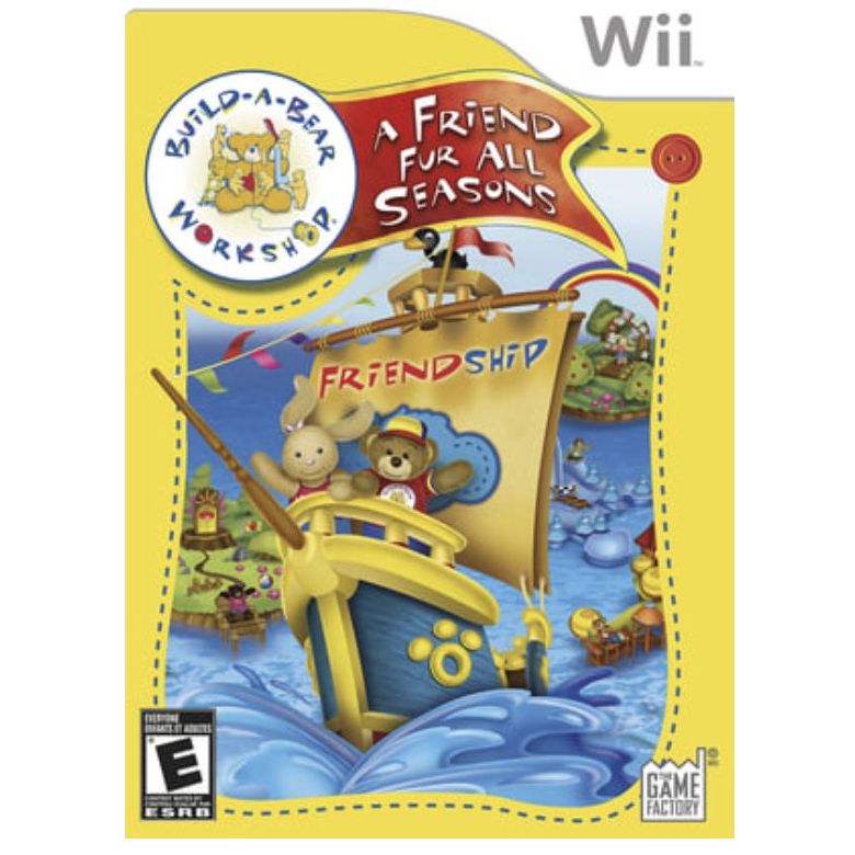 Build A Bear Workshop A Friend Fur All Seasons Wii Game from 2pgaming