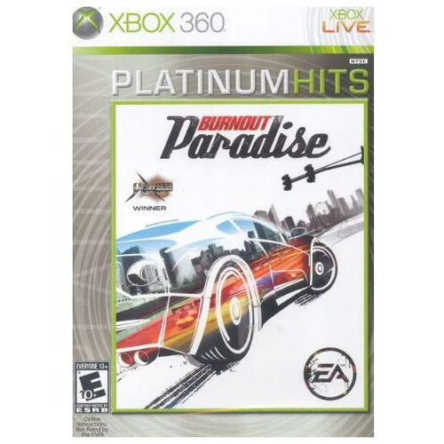 Burnout Paradise Platinum Hits Microsoft Xbox 360 Game from 2pgaming