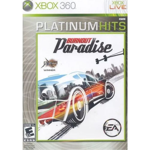 Burnout Paradise Platinum Hits Microsoft Xbox 360 Game from 2pgaming