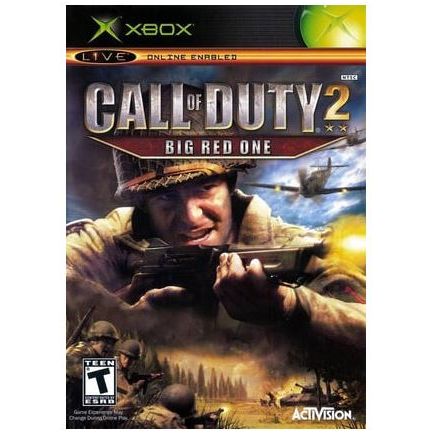 Call of Duty 2 Big Red One Microsoft Xbox Game from 2pgaming