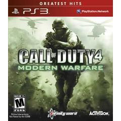 Call Of Duty 4 Modern Warfare Greatest Hits Sony PS3 PlayStation 3 Game from 2pgaming