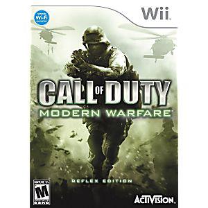 Call of Duty Modern Warfare Reflex Nintendo Wii Game from 2pgaming