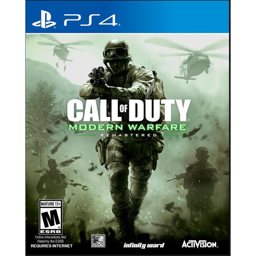 Call of Duty Modern Warfare Remastered Sony PS4 PlayStation 4 Game from 2pgaming