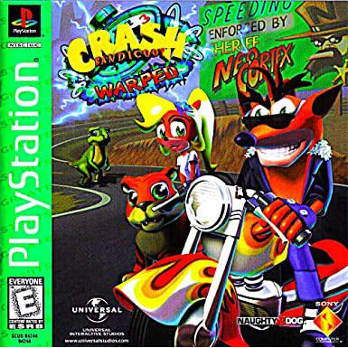 Crash Bandicoot 3 Warped PlayStation 1 Game from 2pgaming