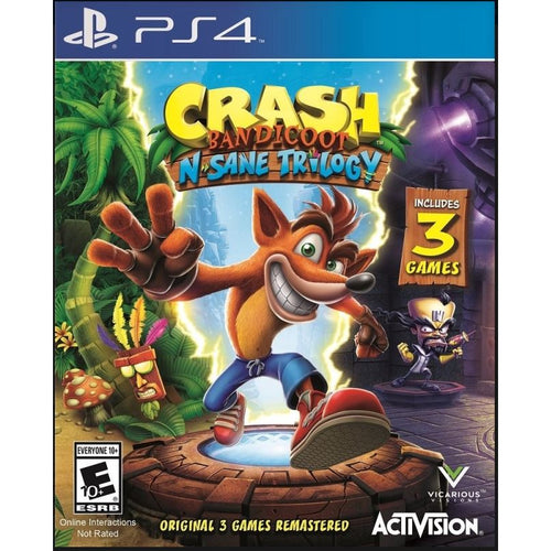 Crash Bandicoot N. Sane Trilogy Sony PS4 PlayStation 4 Game from 2pgaming