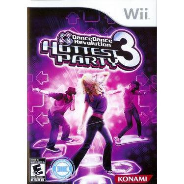 Dance Dance Revolution Hottest Party 3 Nintendo Wii Game from 2pgaming