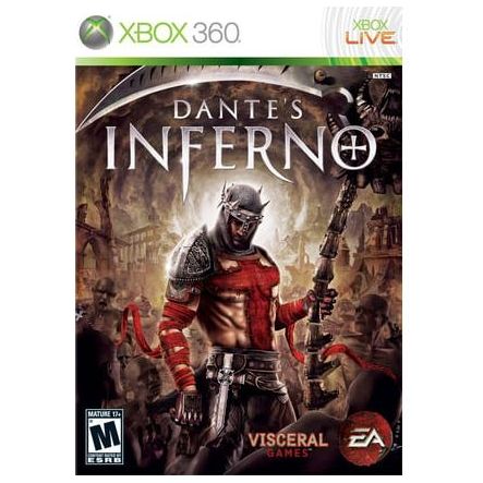 Dantes Inferno Microsoft Xbox 360 Game from 2pgaming