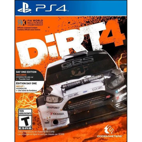 Dirt 4 Sony PS4 PlayStation 4 Game from 2pgaming