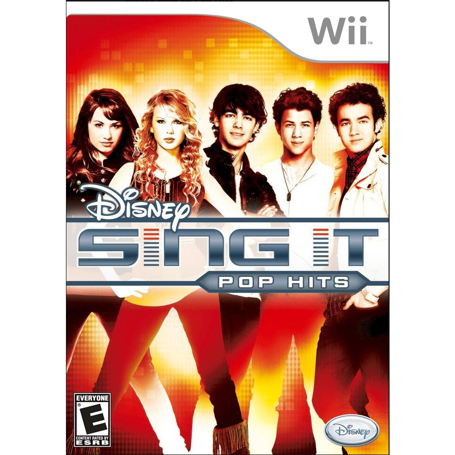 Disney Sing It Pop Hits Nintendo Wii Game from 2pgaming