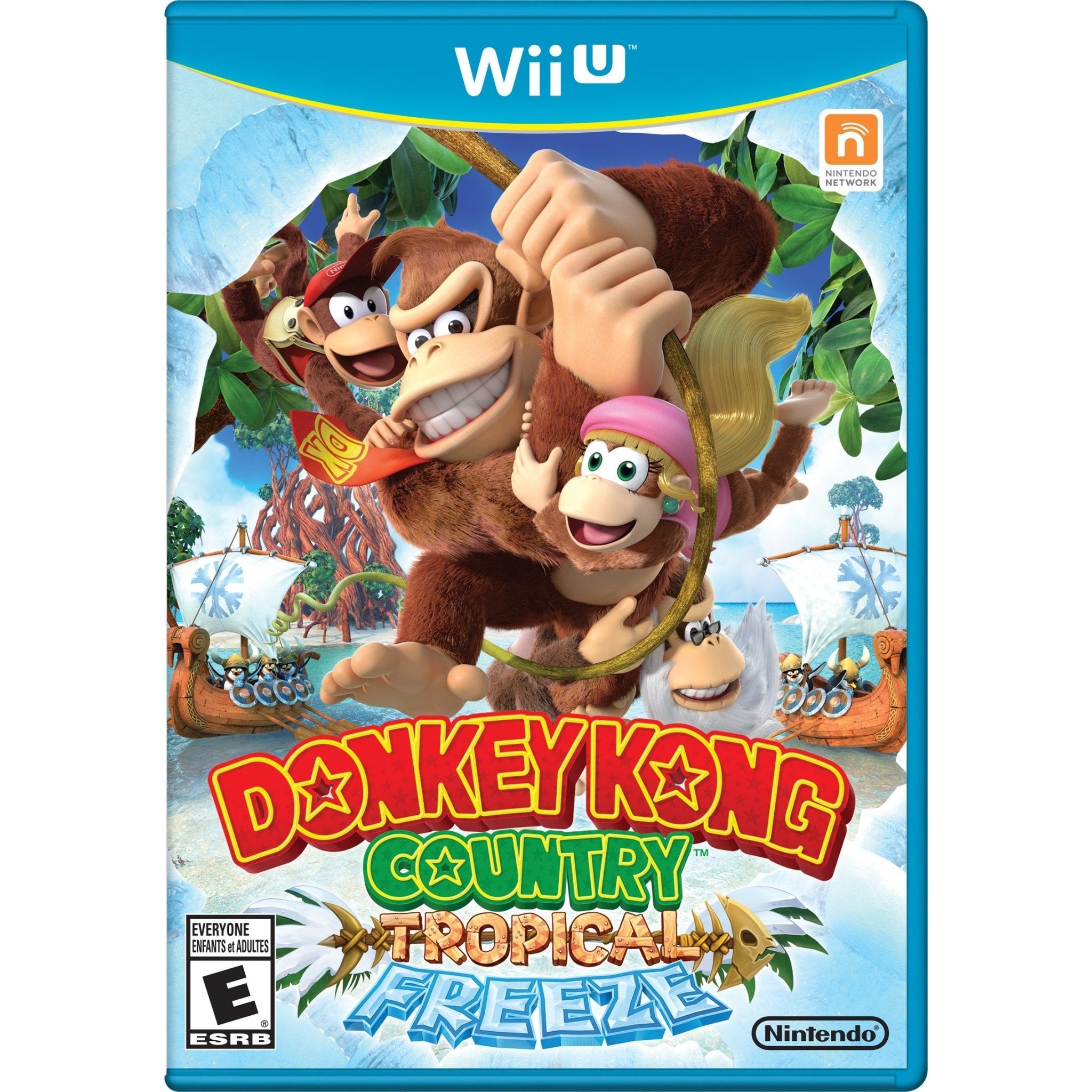 Donkey Kong Country Tropical Freeze Nintendo Wii U Game from 2pgaming