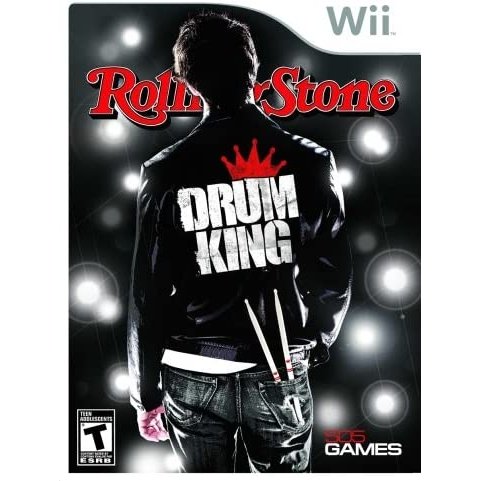 Drum King Rolling Stone Nintendo Wii Game from 2pgaming