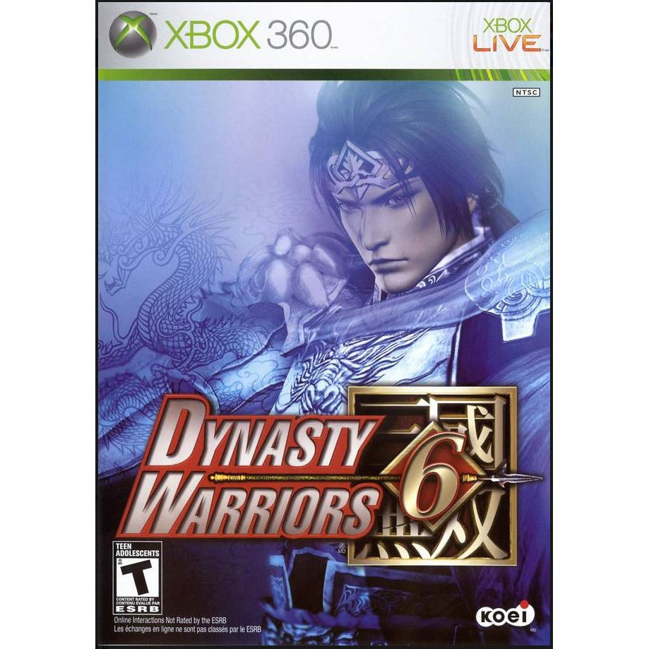 Dynasty Warriors 6 Microsoft Xbox 360 Game from 2pgaming