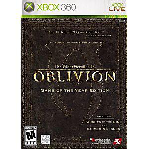 Elder Scrolls IV Oblivion Game of the Year Microsoft Xbox 360 Game from 2pgaming
