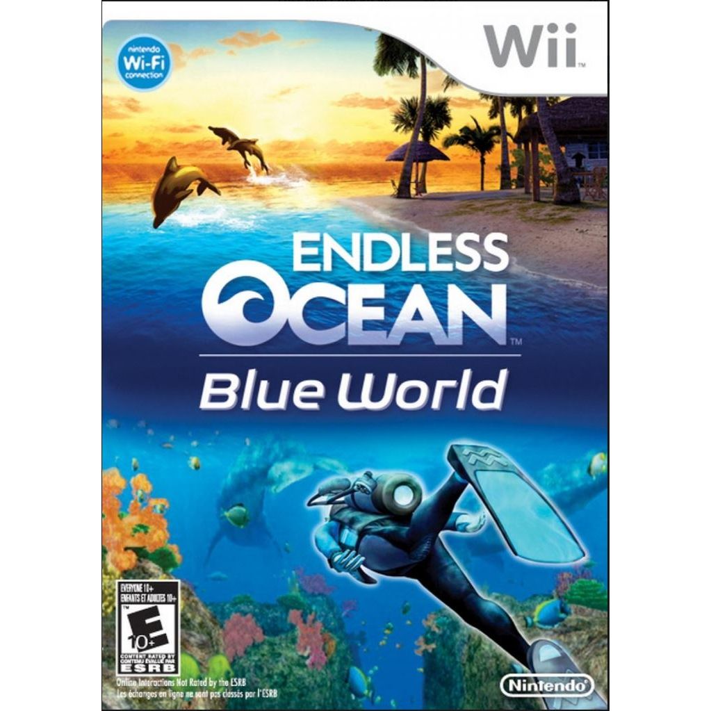 Endless Ocean Blue World Nintendo Wii Game from 2pgaming
