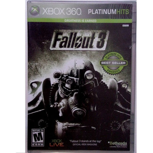 Fallout 3 Game of The Year Edition Platinum Hits Microsoft Xbox 360 Game from 2pgaming