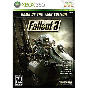 Fallout 3 GOTY Game of the Year Edition Microsoft Xbox 360 Game from 2pgaming