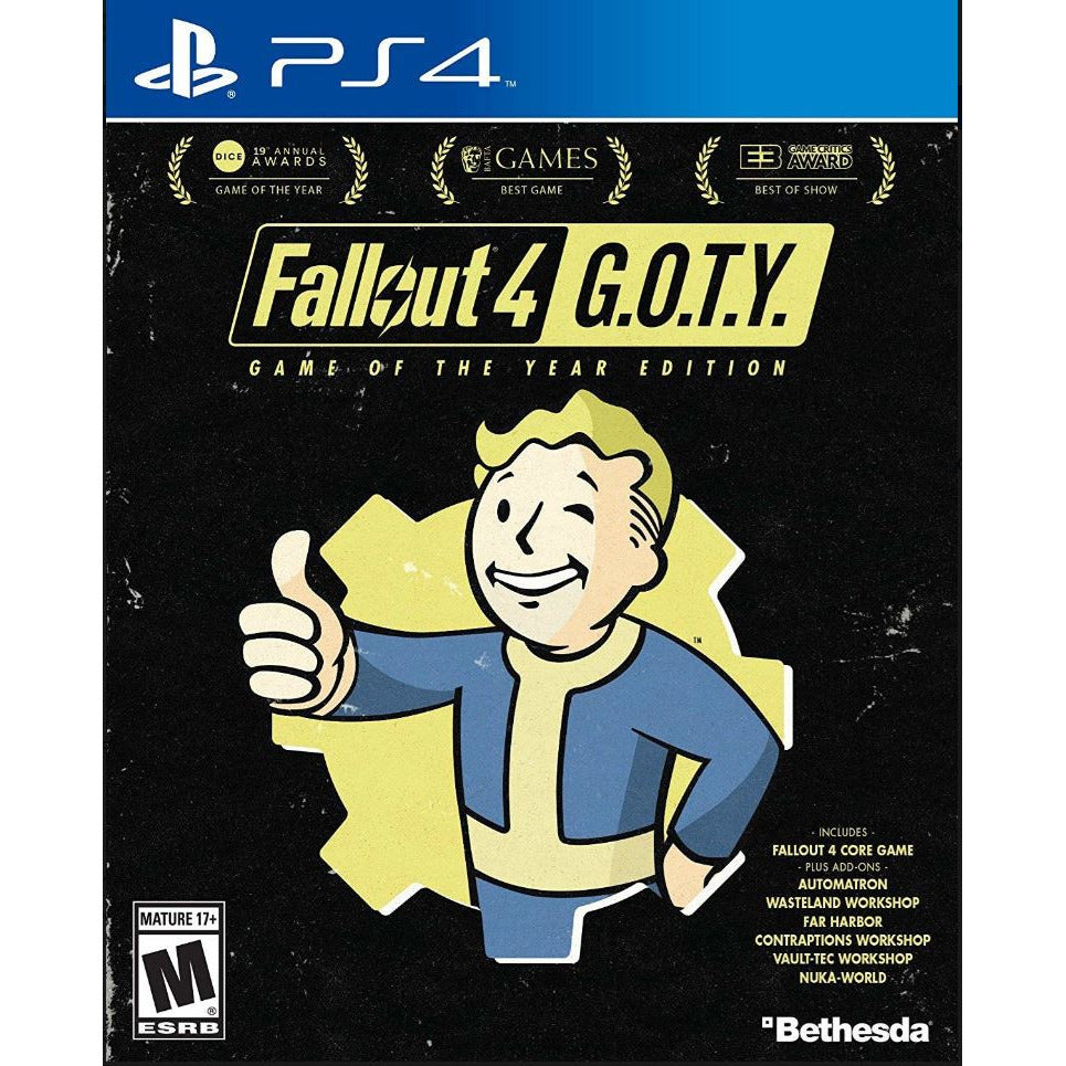 Fallout 4 Game of the Year Edition Sony PS4 PlayStation 4 Game from 2pgaming