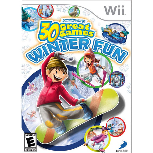 Family Party 30 Great Games Winter Fun Nintendo Wii Game from 2pgaming