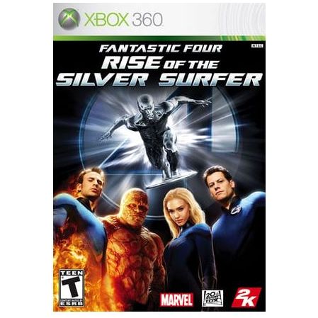 Fantastic 4 Rise of the Silver Surfer Xbox 360 Game from 2pgaming
