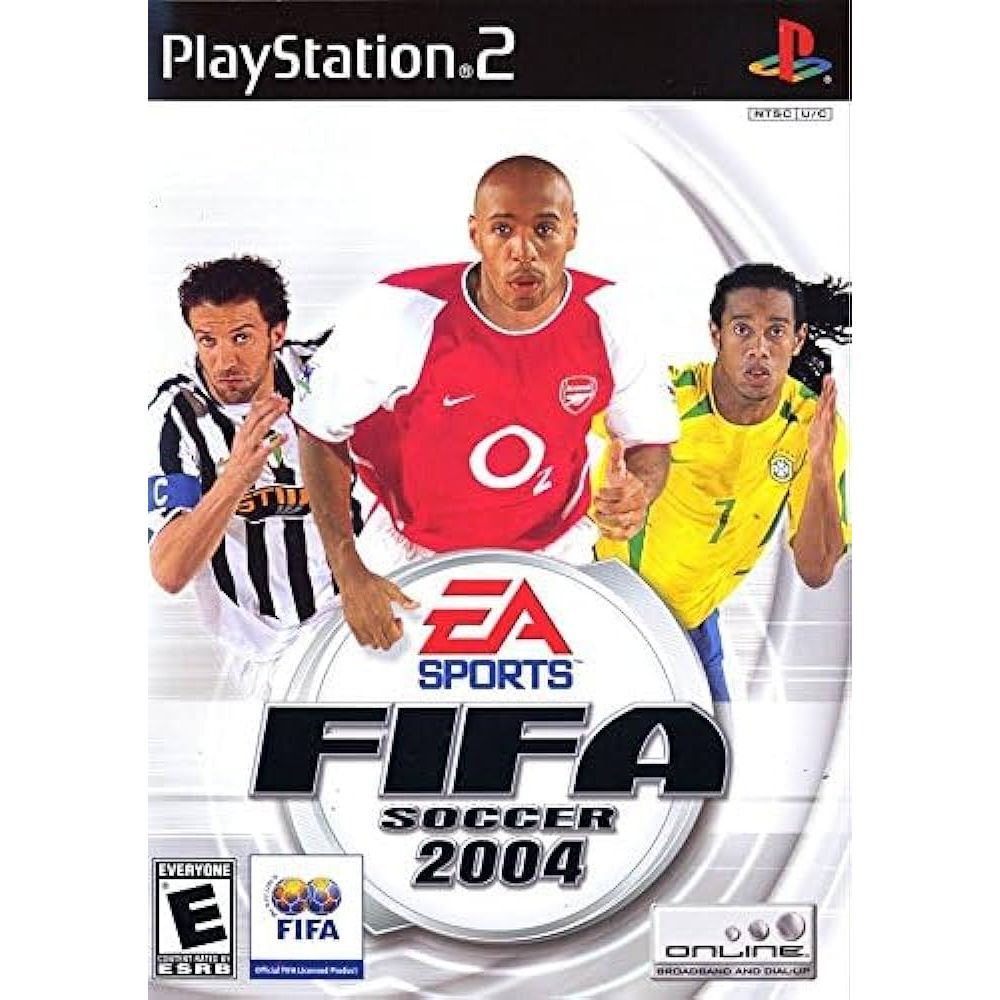FIFA Soccer 2004 PS2 PlayStation 2 Game from 2pgaming