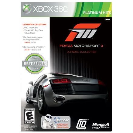 Forza Motorsport 3 Ultimate Collection Platinum Hits Xbox 360 Game from 2pgaming
